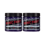 Manic Panic Blue Moon Classic Creme Vegan Semi Permanent Hair Dye 2 x 118ml