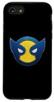 Coque pour iPhone SE (2020) / 7 / 8 Marvel Studios Deadpool & Wolverine Logan Worn Emoji Icon