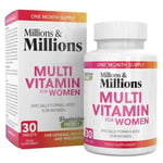 Millions & Millions - Womens Multi Vitamin & Minerals - 30 Tablets