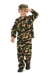 Dress Up America Army Costume For Kids- Soldier Costume For Boys and Girls - Great Gift For Role-Play & Fun