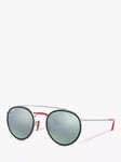 Ray-Ban RB3647M Men's Scuderia Ferrari Oval Sunglasses