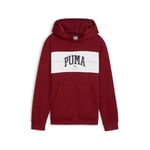 PUMA Squad Hoodie FL B, Transpirer Garçons, Intense Red, 682775