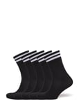 ZEBDIA 5-Pk Tennis Socks With Stripes Svart