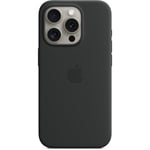 iPhone 15 Pro Max Silicone Case with MagSafe - Black MT1M3ZM/A