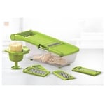 5 in 1 Mandoline Vegetable Slicer Cutter Chopper Grater Adjustable Julienne