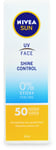 Nivea Sun Face SPF50 Shine Control 50ml X 1