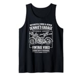 Dennis's Garage Motorcycle Design for the Name Dennis Tank Top