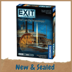 EXIT The Game - Theft on the Mississippi - Board Game Fast Free P&P