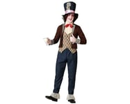 ATOSA Men's Mad Hatter Costume Brown Man Adult Outerwear (Pack of 12) XL Multico