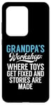 Coque pour Galaxy S20 Ultra Atelier de grand-père où les jouets se fixent Nouveau grand-père