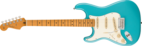 Fender Player II Stratocaster Left-Hand, MN - Aquatone Blue