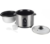 PROGRESS EK4554P Rice Cooker - Silver & Black