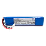 Li-Polymère batterie 5000mAh (7.4V) pour haut-parleurs enceintes comme jbl GSP0931134 - Vhbw