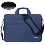 Laptopväska case Axelhandväska Notebookväska Portföljer för 13,3 14 15,6 17,3 tums Macbook Air Pro HP Huawei Asus Dell Model1-blue 15.6-16.1 inch