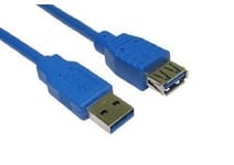 Alida Systems - 3m USB 3.0 Extension Cable *Latest Version* - Super Speed - 3 Metre