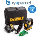 Dewalt DCLE34021D1 XR Compact Cross Line Green Laser 18V 1 x 2.0Ah Li-ion + Case