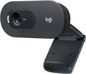 Logitech C505 HD Webcam - 720p HD External USB Camera for Desktop or Laptop with