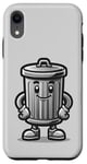 iPhone XR Garbage Trash Can Cartoon Character Design Case