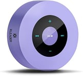 [Smart Touch] Enceinte Bluetooth SoundAngel Couleur Lavande Haut-Parleur de Poche avec boîtier étanche Portable Micro Son 3D Carte TF Aux pour Cuisine Chambre Yoga Fille Femmes Cadeau Violet