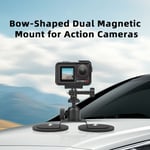 Magnetic Suction Cup Magnetic Mount Bracket for DJI Osmo Action/GoPro/Insta360