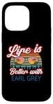 iPhone 14 Pro Max Earl Grey Tea Lovers / 'Life Is Better With Earl Grey!' Case