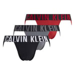 Calvin Klein Kalsonger 3P Intense Power Cotton Jock Strap Flerfärgad bomull X-Large Herr