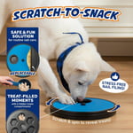 Dog Nail Paw Scratch Pad - Filtrimmerbräda Trimning Scratcher Box Emery Sandpapper Filing Scratch blue