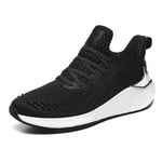 ADFD Lightweight Breathable Running Shoes for Men Mesh Sports Shoes Lace-free Design Suitable for All Kinds of Sports and Daily Wear,D,40