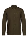 Regular Fit Light Weight Oxford Shirt Green Lyle & Scott