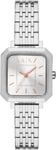 Armani Exchange Leila WoMens Silver Watch AX5724 Stainless Steel (archived) - One Size