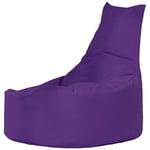 Wellhome - purple Fauteuil-Pouf 70x70x35 cm - Violet