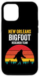 Coque pour iPhone 15 Équipe de recherche Bigfoot de la Nouvelle-Orléans, Big Foot
