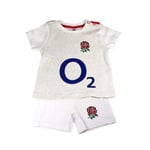 England RFU Children/Kids T Shirt And Short Set - 9-12 Months