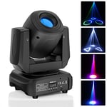 UKing Lyre LED 100W RGBW Jeux de Lumiere DJ 8 Gobos 8 Couleurs DMX 512 Tête Mobile Projecteur pour Club Bar Disco Party Luminaires