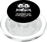 I’m Bamboo-zled by How Much I Love You Panda Valentine's Day PopSockets PopGrip for MagSafe