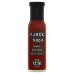 SAUCE SHOP Cherry Bourbon BBQ Sauce 260g - Made in UK - Vegan