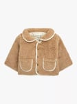 The Little Tailor Baby Sherpa Fleece & Quilted Reversible Jacket