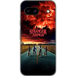 Google Pixel 8a Genomskinligt Skal Stranger Things