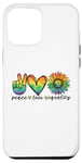 Coque pour iPhone 15 Plus Peace Love Equality Equality Equality | Mois de la fierté LGBT