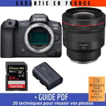 Canon EOS R5 + RF 85mm F1.2L USM + SanDisk 64GB Extreme PRO UHS-II SDXC 300 MB/s + Canon LP-E6NH + Guide PDF MCZ DIRECT '20 TECHNIQUES POUR RÉUSSIR VOS PHOTOS