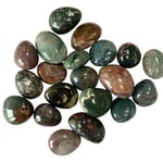 VIE Tumbled Crystals, Pack of 12, Ocean Jasper