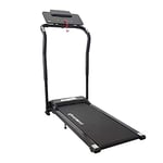 FFitness Tapis Roulant Pliable Électrique 10Km/H Silencieux 1.25 HP 950W Pic 3HP 2300W 12 Programmes Cardiofréquencemètre Noir