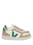 VEJA V10 Trainers, White Green