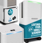 Monzana - Déshumidificateur d'air 15-20m² 12L/jour Purificateur d'air pour personnes allergiques Ecran led Minuterie 24h salle de bain appartement