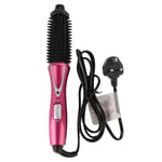 Compact Foldable Electric Hair Curler Comb Brush Anti-Scald Hair Tool LSO UK