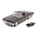 [FR] Welly CHEVROLET IMPALA SS 396 TUNING BLACK 1:24 - WE22417LR-BK