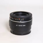 Sony Used DT 50mm f/1.8 SAM Prime Lens