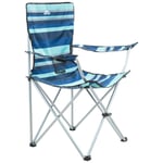Trespass Folding Camping Chair with Drinks Holder Branson