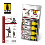 Marpat Desert Camouflage Figure Paint Set Ammo By Mig - MIG7048