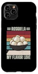 Coque pour iPhone 11 Pro Rosgulla Vintage My Flavor Love Retro Rosgulla Food Lover